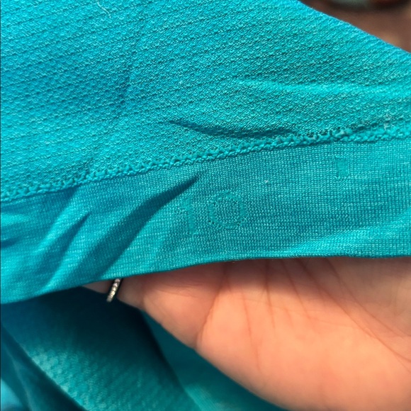 Women's Teal Racerback Tank Top PTP 17.5 - Picture 3 of 3